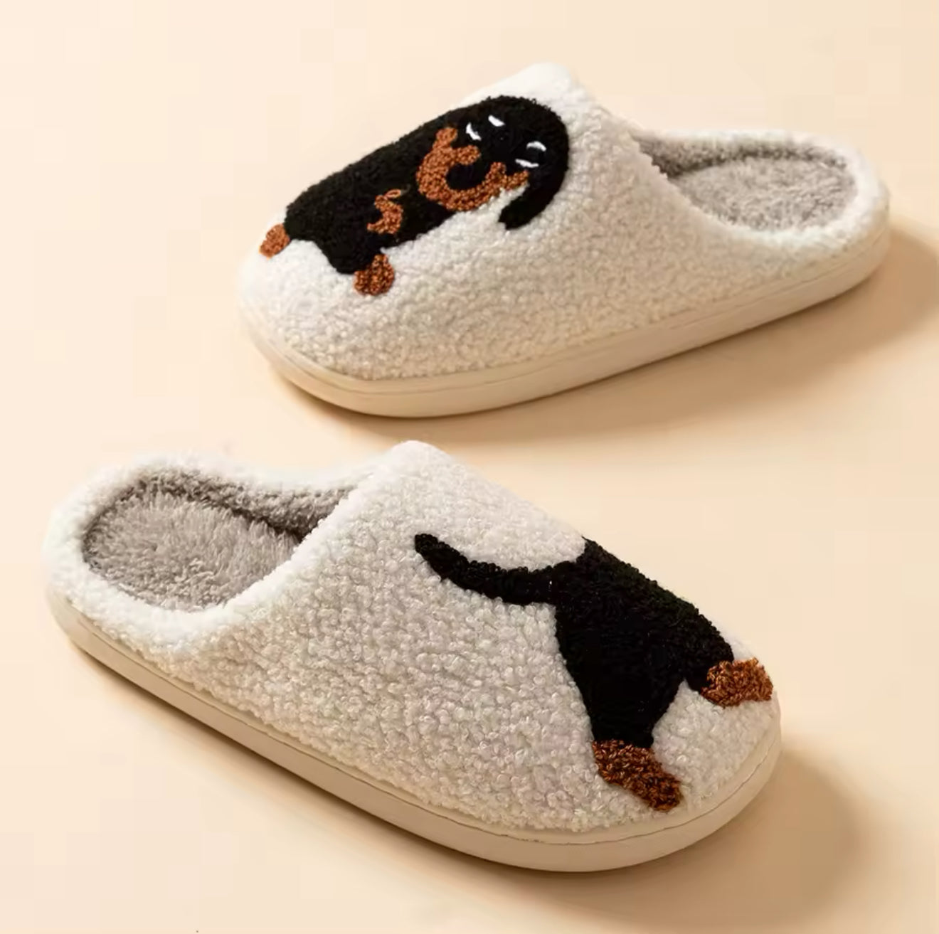 Cozy Dachshund Slipper