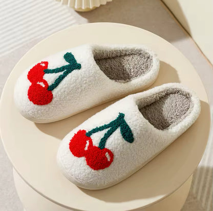 Cherry Cozy Slipper 🍒