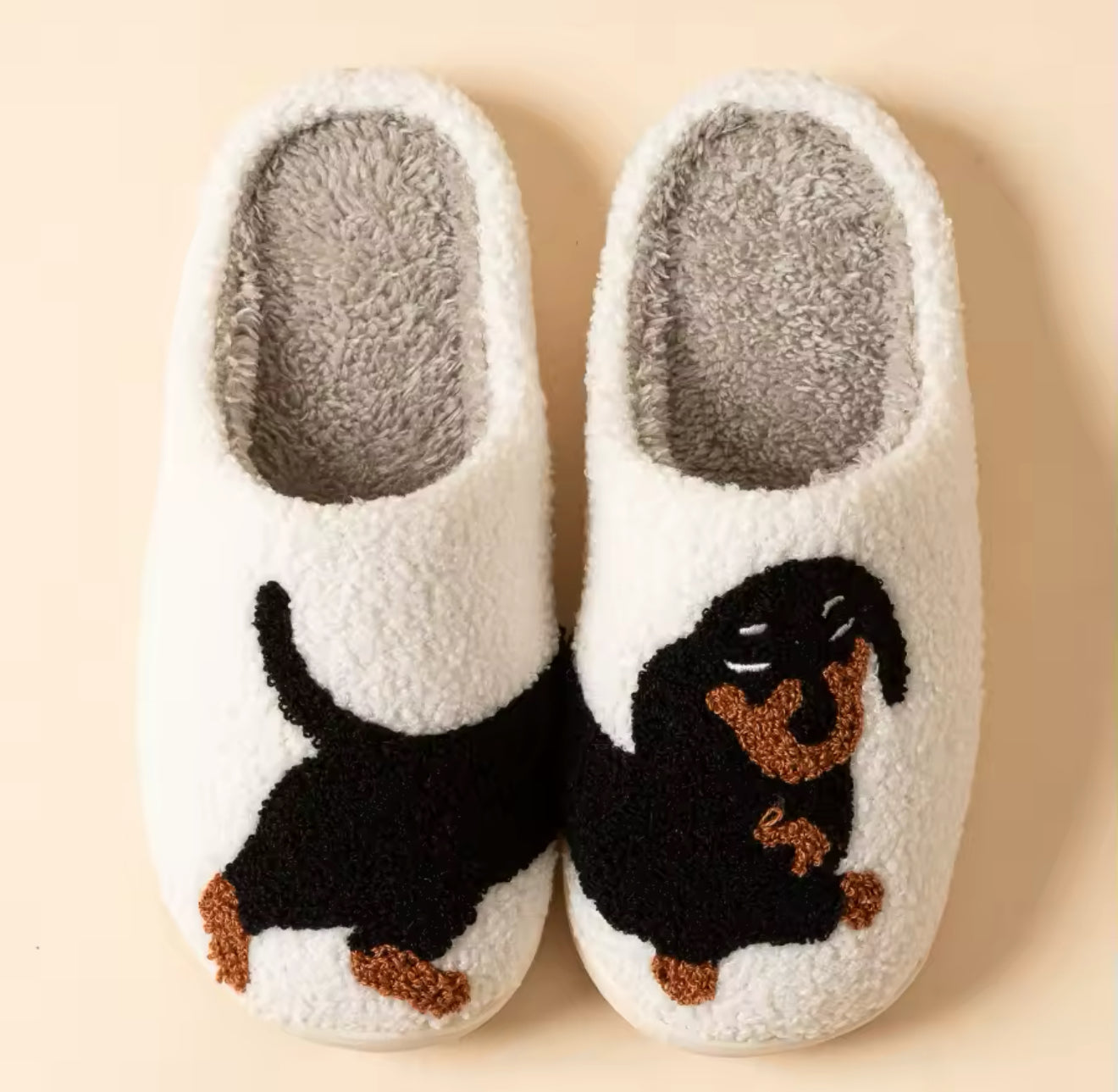 Cozy Dachshund Slipper