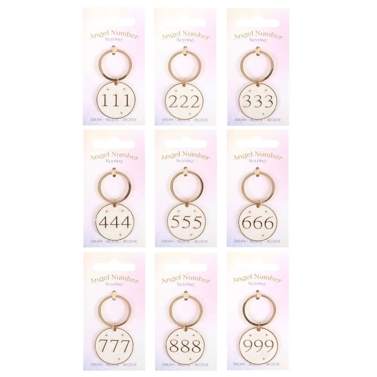 Angel Number Enamel Keychain – A Daily Symbol of Alignment & Guidance