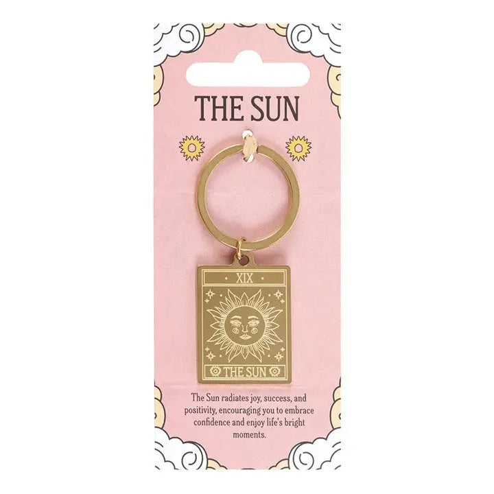The Sun Tarot Keycha – A Symbol of Joy, Confidence & Positive Energy