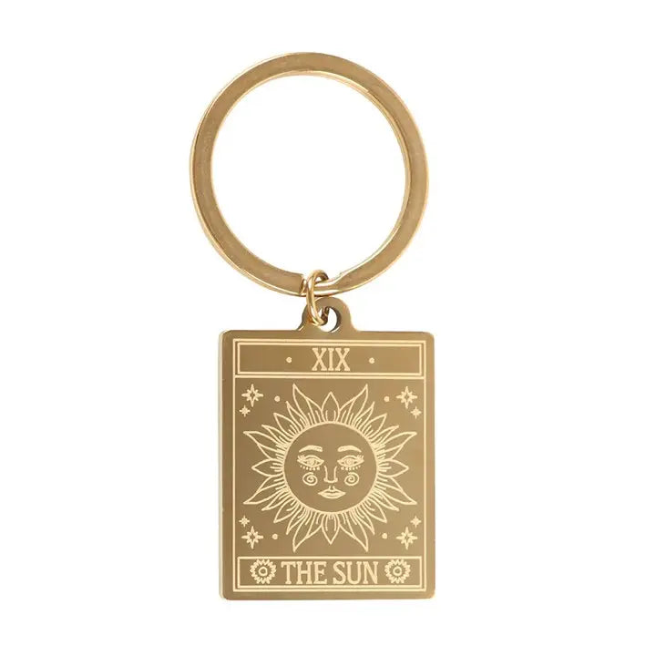 The Sun Tarot Keycha – A Symbol of Joy, Confidence & Positive Energy