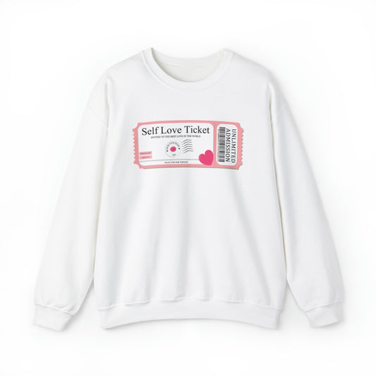 Self Love Ticket Sweatshirt