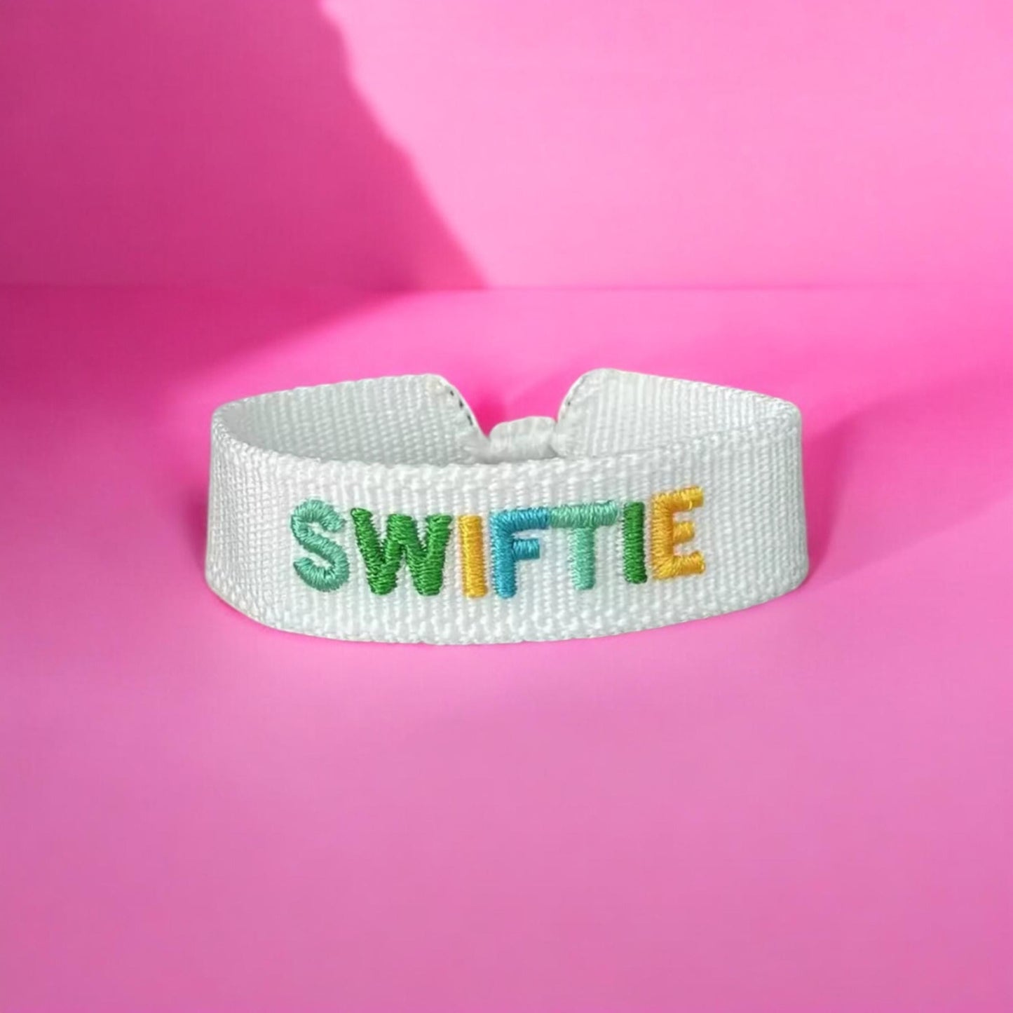 Swiftie Embroidered Woven Bracelets, Taylor Swiftie Merch Bracelets, Taylor Swift Merch Accessories, Woven Bracelets